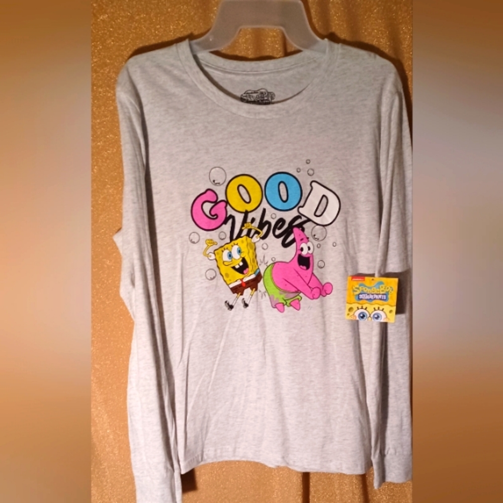 Nice long sleeve SpongeBob shirt